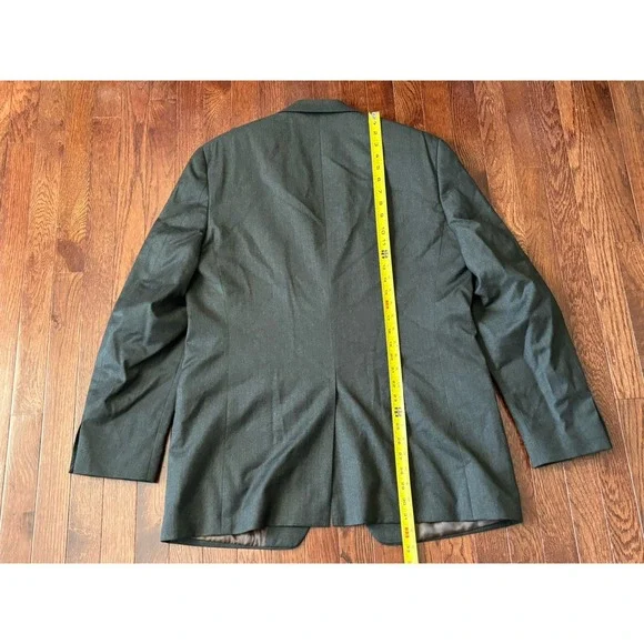 Lauren Ralph Lauren Sport Coat Men's 44R Brown Flannel - Picture 7 of 8